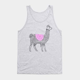 Boho Llama Tank Top